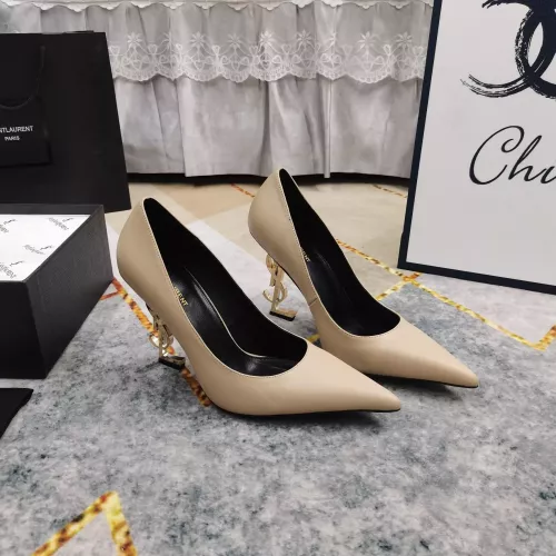Replica Yves Saint Laurent YSL High-Heeled Shoes For Women #1341364 $122.00 USD for Wholesale