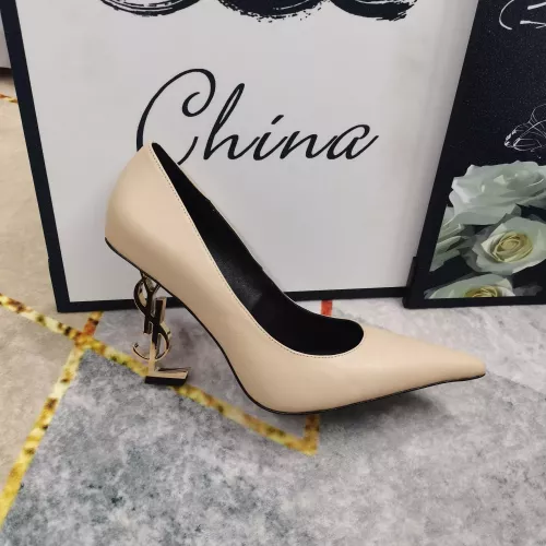 Replica Yves Saint Laurent YSL High-Heeled Shoes For Women #1341364 $122.00 USD for Wholesale