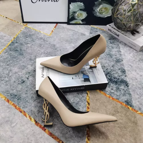 Replica Yves Saint Laurent YSL High-Heeled Shoes For Women #1341364 $122.00 USD for Wholesale