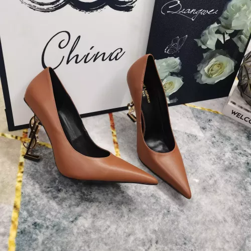 Cheap Yves Saint Laurent YSL High-Heeled Shoes For Women #1341366, $$122.00 USD On Yves Saint Laurent YSL High-Heeled Shoes