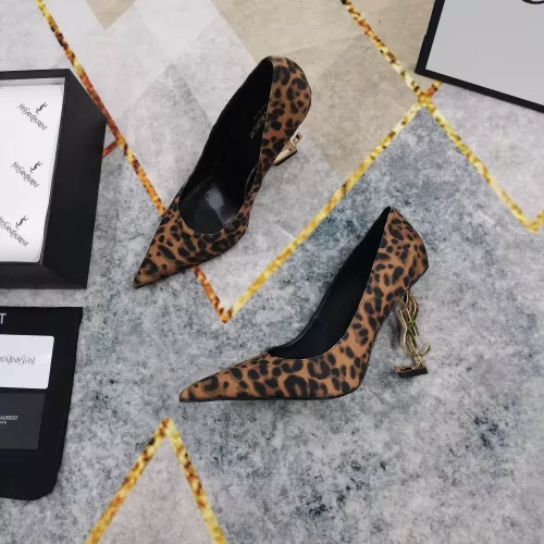 Replica Yves Saint Laurent YSL High-Heeled Shoes For Women #1341367 $122.00 USD for Wholesale