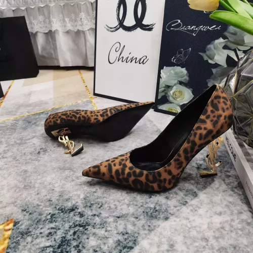 Replica Yves Saint Laurent YSL High-Heeled Shoes For Women #1341367 $122.00 USD for Wholesale