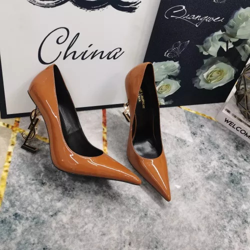 Cheap Yves Saint Laurent YSL High-Heeled Shoes For Women #1341369, $$122.00 USD On Yves Saint Laurent YSL High-Heeled Shoes