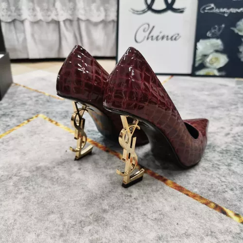 Replica Yves Saint Laurent YSL High-Heeled Shoes For Women #1341372 $122.00 USD for Wholesale