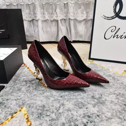 Replica Yves Saint Laurent YSL High-Heeled Shoes For Women #1341372 $122.00 USD for Wholesale