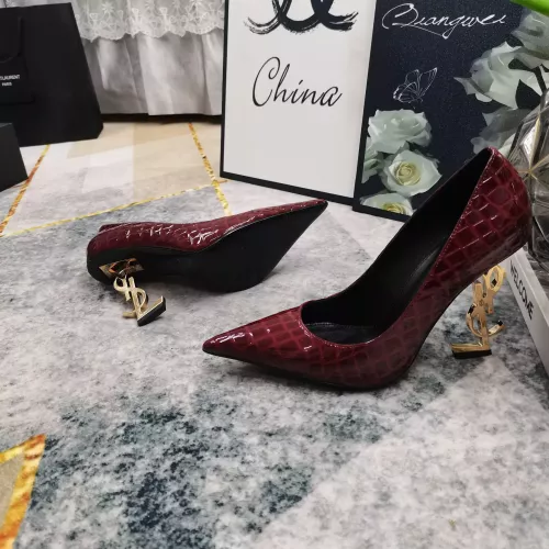 Replica Yves Saint Laurent YSL High-Heeled Shoes For Women #1341372 $122.00 USD for Wholesale