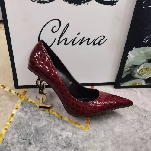 Replica Yves Saint Laurent YSL High-Heeled Shoes For Women #1341372 $122.00 USD for Wholesale