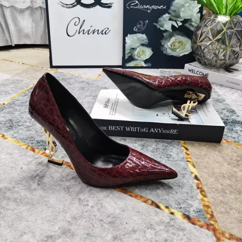 Replica Yves Saint Laurent YSL High-Heeled Shoes For Women #1341372 $122.00 USD for Wholesale