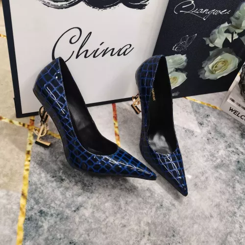 Cheap Yves Saint Laurent YSL High-Heeled Shoes For Women #1341373, $$122.00 USD On Yves Saint Laurent YSL High-Heeled Shoes