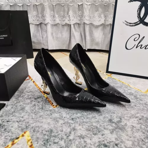 Replica Yves Saint Laurent YSL High-Heeled Shoes For Women #1341374 $122.00 USD for Wholesale