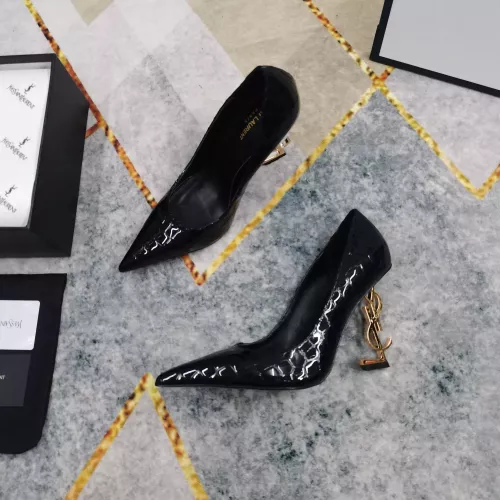 Replica Yves Saint Laurent YSL High-Heeled Shoes For Women #1341374 $122.00 USD for Wholesale