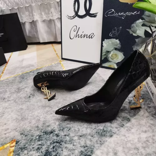 Replica Yves Saint Laurent YSL High-Heeled Shoes For Women #1341374 $122.00 USD for Wholesale