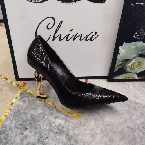 Replica Yves Saint Laurent YSL High-Heeled Shoes For Women #1341374 $122.00 USD for Wholesale