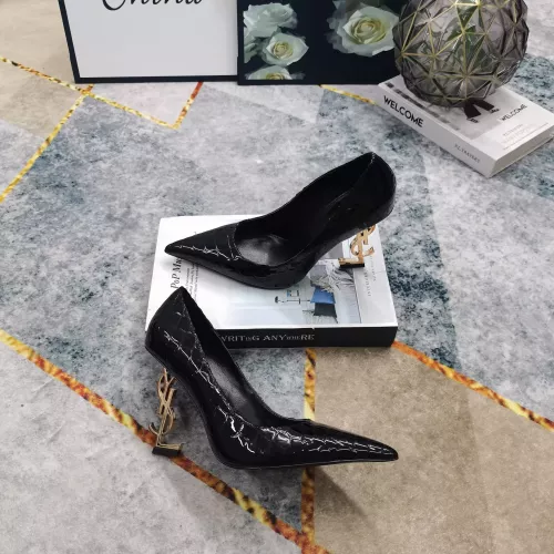 Replica Yves Saint Laurent YSL High-Heeled Shoes For Women #1341374 $122.00 USD for Wholesale
