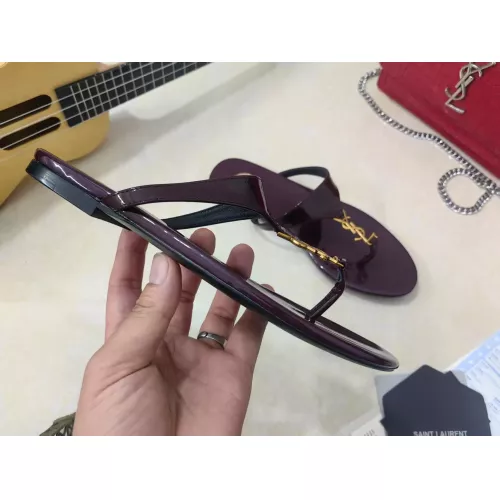 Replica Yves Saint Laurent YSL Slippers For Women #1341377 $92.00 USD for Wholesale