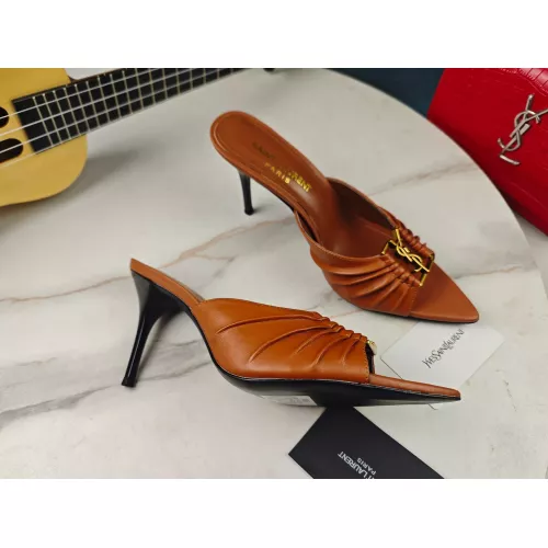 Cheap Yves Saint Laurent YSL Slippers For Women #1341381, $$98.00 USD On Yves Saint Laurent YSL Slippers