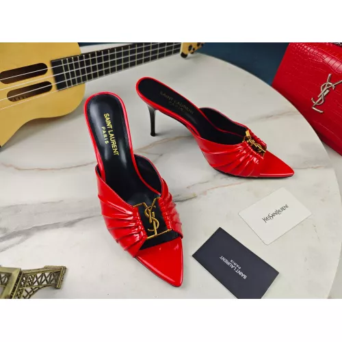 Cheap Yves Saint Laurent YSL Slippers For Women #1341383, $$98.00 USD On Yves Saint Laurent YSL Slippers