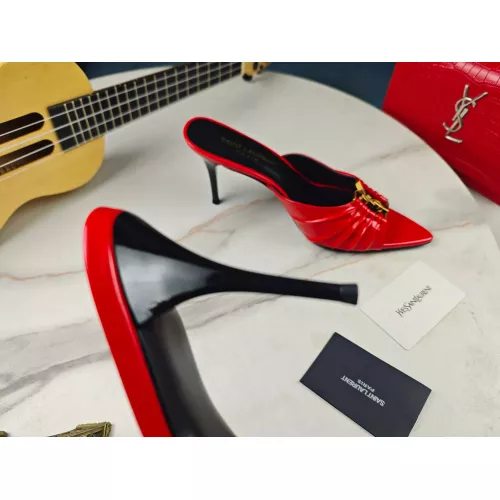 Replica Yves Saint Laurent YSL Slippers For Women #1341383 $98.00 USD for Wholesale