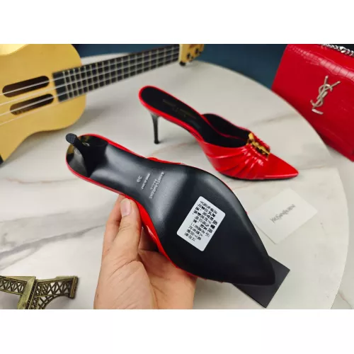 Replica Yves Saint Laurent YSL Slippers For Women #1341383 $98.00 USD for Wholesale