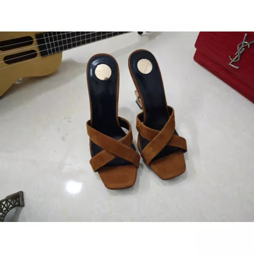 Replica Yves Saint Laurent YSL Slippers For Women #1341393 $100.00 USD for Wholesale