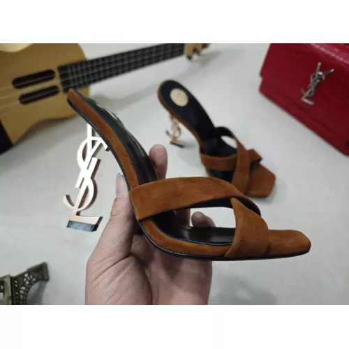 Replica Yves Saint Laurent YSL Slippers For Women #1341393 $100.00 USD for Wholesale