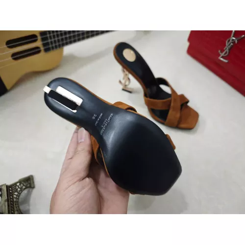 Replica Yves Saint Laurent YSL Slippers For Women #1341393 $100.00 USD for Wholesale