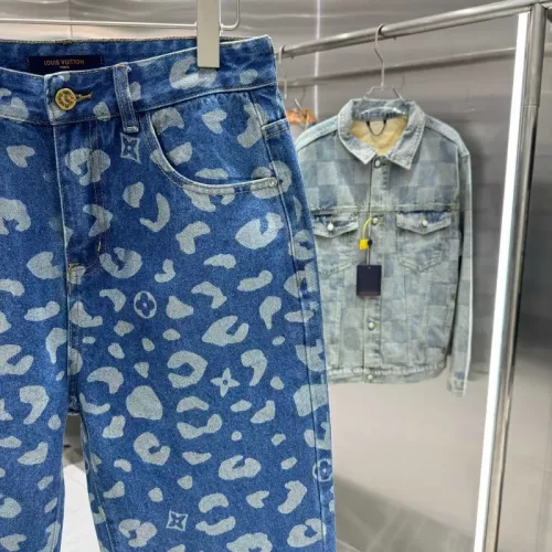 Replica Louis Vuitton LV Jeans For Unisex #1341401 $52.00 USD for Wholesale