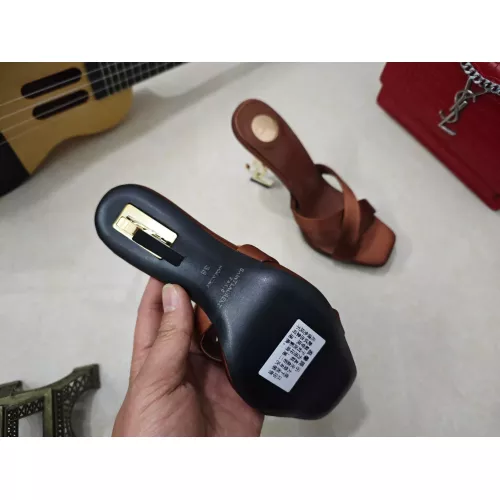 Replica Yves Saint Laurent YSL Slippers For Women #1341409 $100.00 USD for Wholesale