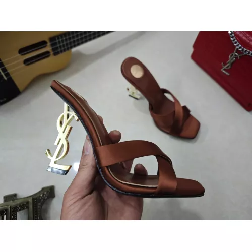 Replica Yves Saint Laurent YSL Slippers For Women #1341409 $100.00 USD for Wholesale