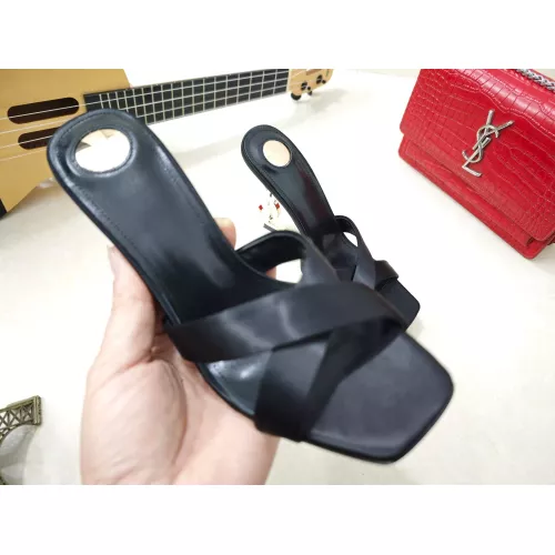 Replica Yves Saint Laurent YSL Slippers For Women #1341410 $100.00 USD for Wholesale