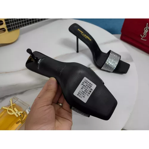 Replica Yves Saint Laurent YSL Slippers For Women #1341413 $100.00 USD for Wholesale