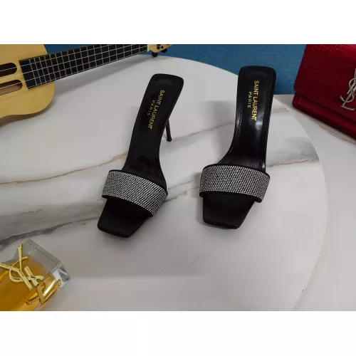 Replica Yves Saint Laurent YSL Slippers For Women #1341413 $100.00 USD for Wholesale