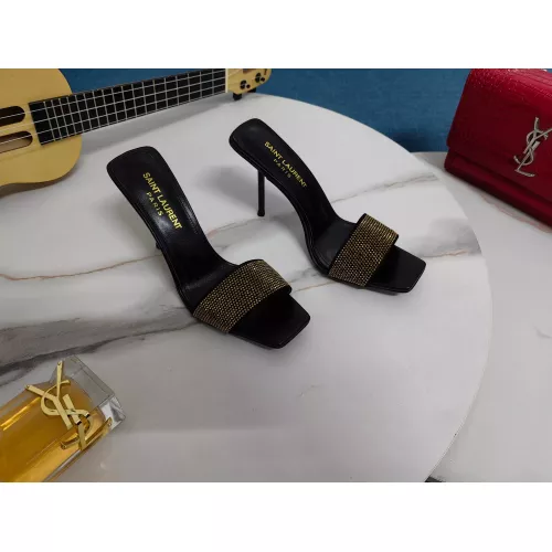 Cheap Yves Saint Laurent YSL Slippers For Women #1341414, $$100.00 USD On Yves Saint Laurent YSL Slippers