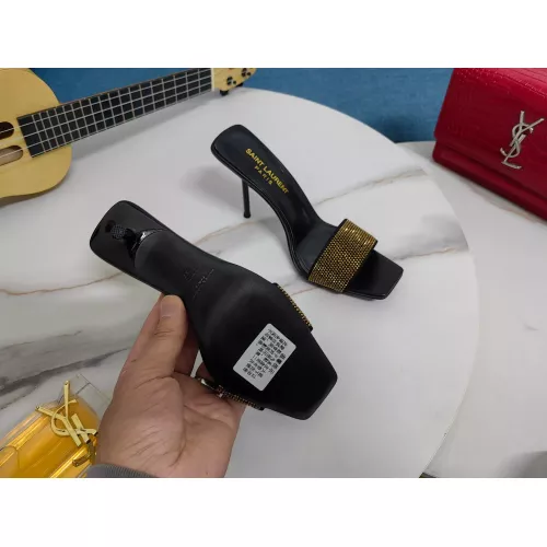 Replica Yves Saint Laurent YSL Slippers For Women #1341414 $100.00 USD for Wholesale