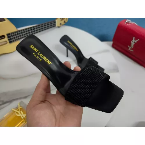 Replica Yves Saint Laurent YSL Slippers For Women #1341415 $100.00 USD for Wholesale