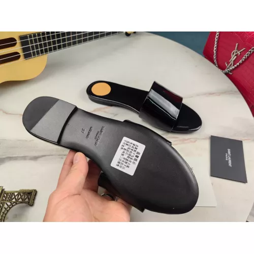 Replica Yves Saint Laurent YSL Slippers For Women #1341420 $85.00 USD for Wholesale