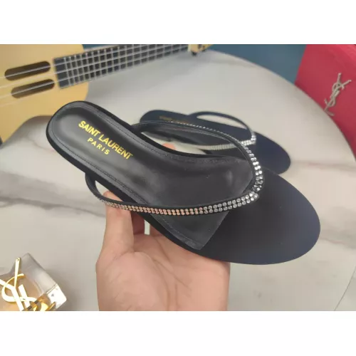 Replica Yves Saint Laurent YSL Slippers For Women #1341425 $96.00 USD for Wholesale
