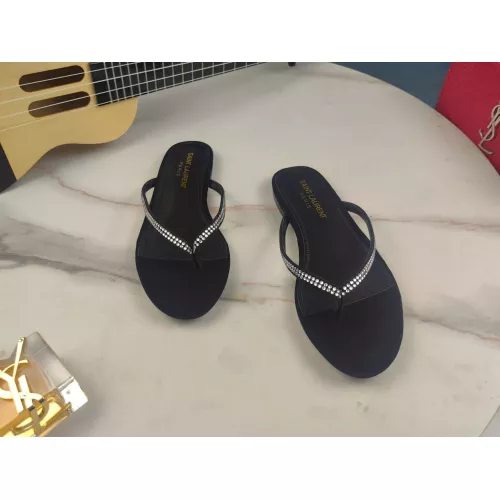 Replica Yves Saint Laurent YSL Slippers For Women #1341425 $96.00 USD for Wholesale
