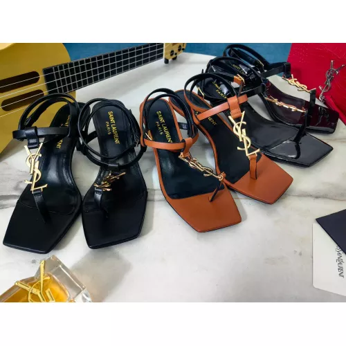 Replica Yves Saint Laurent YSL Sandal For Women #1341428 $98.00 USD for Wholesale