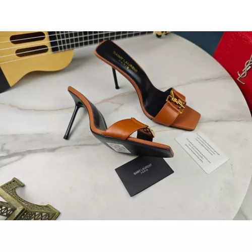 Cheap Yves Saint Laurent YSL Slippers For Women #1341450, $$100.00 USD On Yves Saint Laurent YSL Slippers