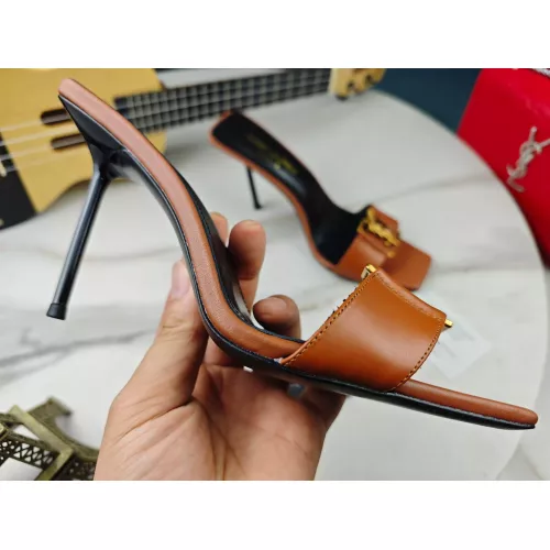 Replica Yves Saint Laurent YSL Slippers For Women #1341450 $100.00 USD for Wholesale