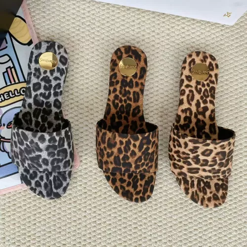 Replica Yves Saint Laurent YSL Slippers For Women #1341486 $85.00 USD for Wholesale
