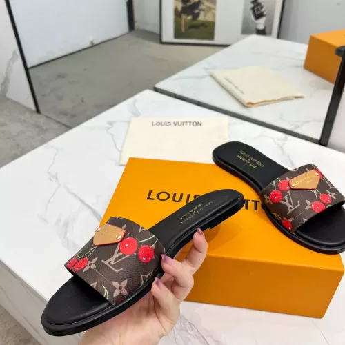 Replica Louis Vuitton Slippers For Women #1341496 $80.00 USD for Wholesale