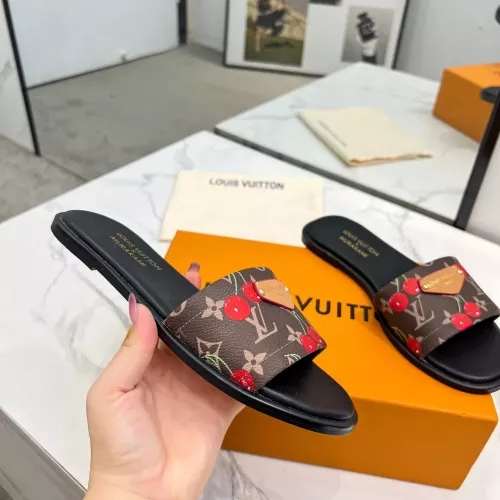Replica Louis Vuitton Slippers For Women #1341496 $80.00 USD for Wholesale