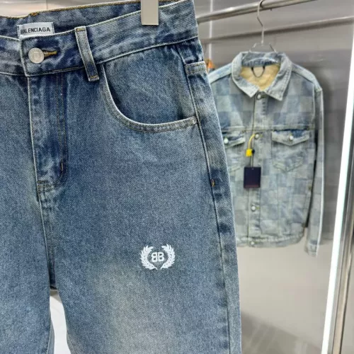Replica Balenciaga Jeans For Unisex #1341502 $52.00 USD for Wholesale