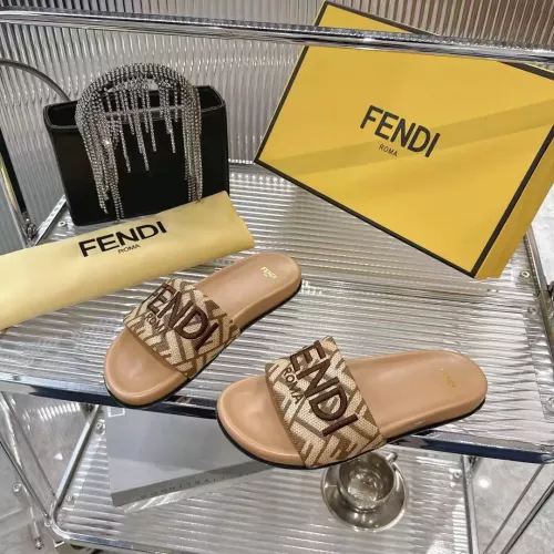 Cheap Fendi Slippers For Women #1341581, $$80.00 USD On Fendi Slippers