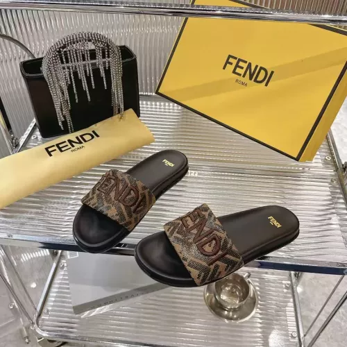 Cheap Fendi Slippers For Women #1341582, $$80.00 USD On Fendi Slippers