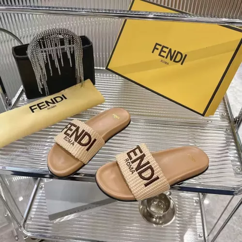 Cheap Fendi Slippers For Women #1341584, $$80.00 USD On Fendi Slippers