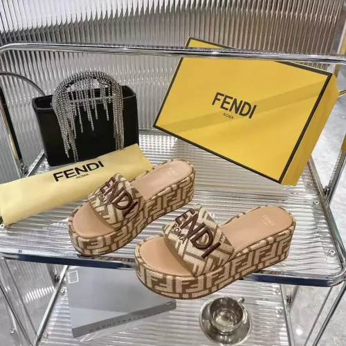 Cheap Fendi Slippers For Women #1341586, $$85.00 USD On Fendi Slippers