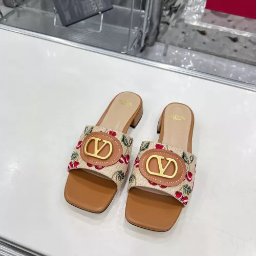 Replica Valentino Slippers For Women #1341597 $88.00 USD for Wholesale